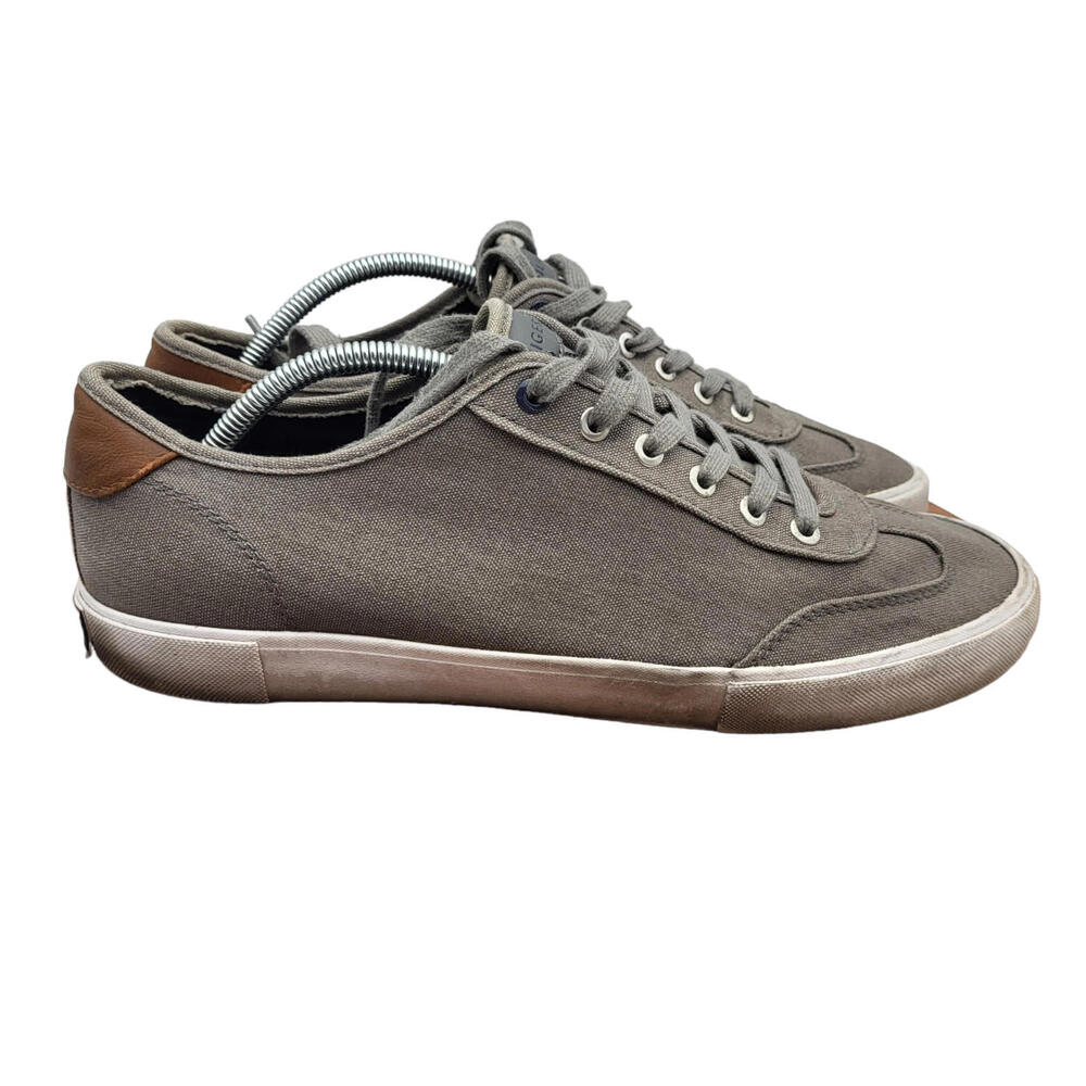 Tommy Hilfiger Shoes Mens Size 11 Timplatt Gray Canvas Sneakers Casual Lace Up